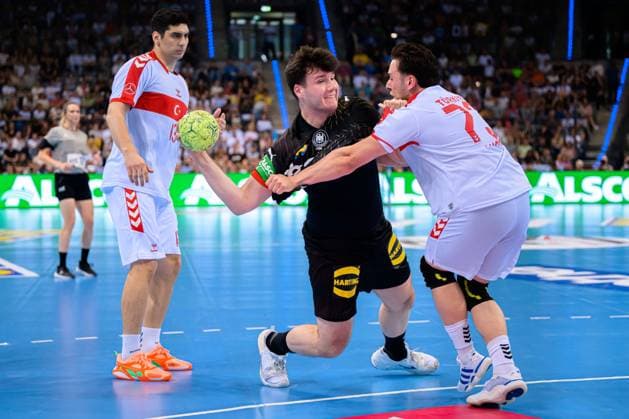 Handball, European Championship qualifier, Germany - Turkey