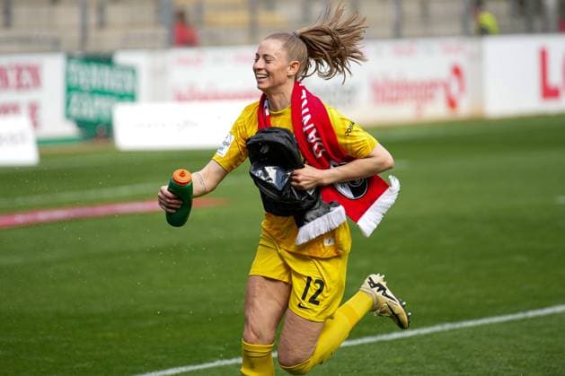 Soccer, Google Pixel Womens Bundesliga, 22 Matchday, 2024 2025, SC Freiburg vs Werder Bremen, 11 03 2025, Dreisamstadion, Freiburg, Rafaela Borggräfe SC Freiburg, Women 1 Freiburg Dreisamstadion Baden Württemberg Germany Copyright: xFINLEYxMÖRCHx