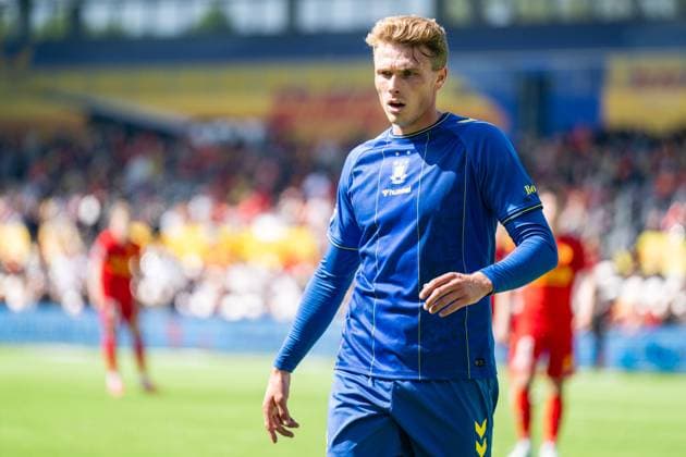 FC Nordsjaelland v Broendby IF, 3F Superliga football, Farum, Denmark Farum, Denmark. 11th, May 2025. Sebastian Sebulonsen (2) of Broendby IF seen during the 3F Superliga match between FC Nordsjaelland and Broendby IF at Right to Dream Park in Farum. Denmark, Farum  Copyright: xGonzalesxPhoto TobiasxJorgensenx