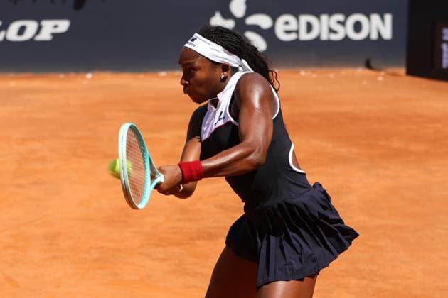 Italian Open 2025 Coco Gauff during Italian Open 2025 tennis tournament in Roma Italy on 11 May 2025. Roma Italy  Copyright: xFotoxOlimpikx originalFilename:jastrzebowski-italiano250511_npmnR.jpg