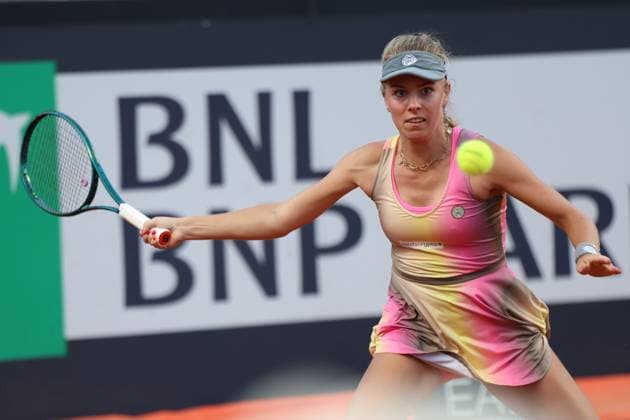 Italian Open 2025 Magdalena Frech during Italian Open 2025 tennis tournament in Roma Italy on 11 May 2025. Roma Italy  Copyright: xFotoxOlimpikx originalFilename:jastrzebowski-italiano250511_np2lB.jpg