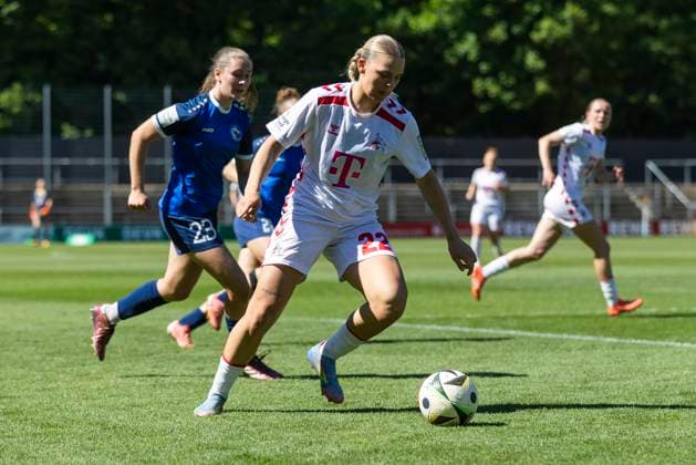 Google Pixel Frauen Bundesliga 1 FC Köln 1 FFC Turbine Potsdam, 11 05 2025 Julia Schiffarth 1 FC Köln, 22 Google Pixel Frauen Bundesliga, 1 FC Köln 1 FFC Turbine Potsdam, 22 Spieltag, am 11 05 2025, Franz Kremer Stadion, Köln DFB regulations prohibit any use of photographs as image sequences and or quasi video Copyright: xBEAUTIFULxSPORTS Meuselx