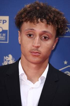 UNFP Trophy Awards - Paris Eliesse Ben Seghir attending the 33th ceremony UNFP Trophy Awards at Pavillon Gabriel in Paris, France on May 11, 2025. Photo Jerome Domine ABACAPRESS.COM  Copyright: xDominexJerome ABACAx