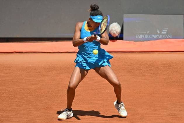 Internazionali BNL d Italia Naomi Osaka during the Internazionali BNL d Italia 2025 at Foro Italico, Italy, May 12nd, 2025 Imago-Images Emmefoto Copyright: xImago-Images Emmefotox