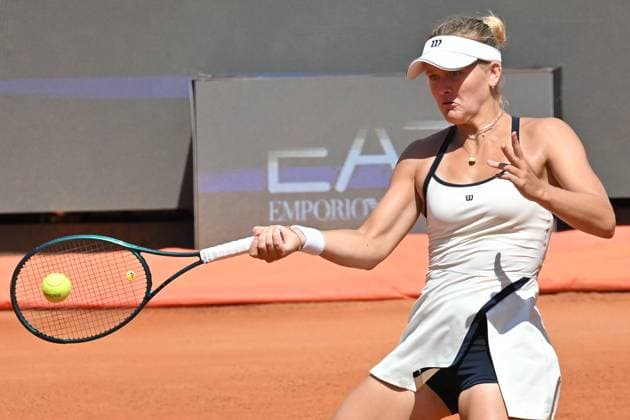 Internazionali BNL d Italia Peyton Stearns during the Internazionali BNL d Italia 2025 at Foro Italico, Italy, May 12nd, 2025 Imago-Images Emmefoto Copyright: xImago-Images Emmefotox
