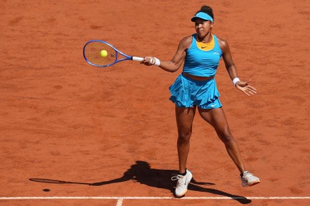 Naomi Osaka (JPN) during the 4th round against Peyton Stearns (USA) of the WTA, Tennis Damen Master 1000 Internazionali BNL d™Italia tournament at Foro Italico on May 12, 2025 (Alfredo Falcone LaPresse)  Copyright: xAlfredoxFalcone LaPressex