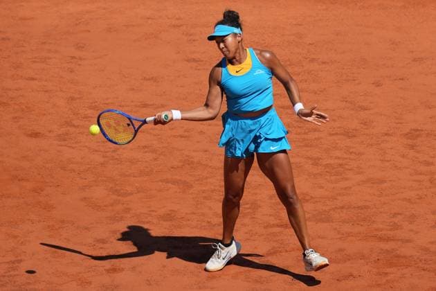 Naomi Osaka (JPN) during the 4th round against Peyton Stearns (USA) of the WTA, Tennis Damen Master 1000 Internazionali BNL d™Italia tournament at Foro Italico on May 12, 2025 (Alfredo Falcone LaPresse)  Copyright: xAlfredoxFalcone LaPressex