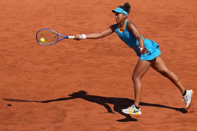 Naomi Osaka (JPN) during the 4th round against Peyton Stearns (USA) of the WTA, Tennis Damen Master 1000 Internazionali BNL d™Italia tournament at Foro Italico on May 12, 2025 (Alfredo Falcone LaPresse)  Copyright: xAlfredoxFalcone LaPressex