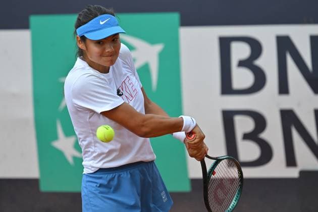 Emma Raducanu during the Internazionali BNL d Italia 2025 at Foro Italico, Italy, May12nd, 2025 Mattia Vian during Internazionali BNL d Italia, International Tennis match in Rome, Italy, May 12 2025  Copyright: xMattiaxVian IPAxSportx xipa-agency.netx xx IPA_57576029 IPA_Agency_IPA57576029