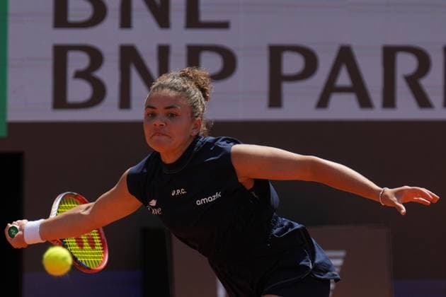 Jasmine Paolini (ITA) during the 4th round against elena Ostapenko (LAT) of the WTA, Tennis Damen Master 1000 Internazionali BNL d™Italia tournament at Foro Italico on May 12, 2025 (Alfredo Falcone LaPresse)  Copyright: xAlfredoxFalcone LaPressex
