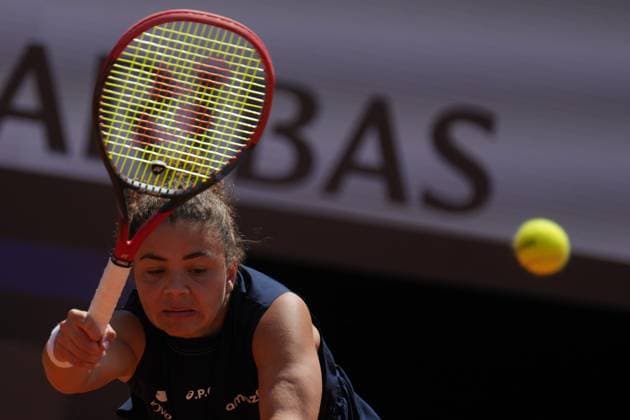 Jasmine Paolini (ITA) during the 4th round against elena Ostapenko (LAT) of the WTA, Tennis Damen Master 1000 Internazionali BNL d™Italia tournament at Foro Italico on May 12, 2025 (Alfredo Falcone LaPresse)  Copyright: xAlfredoxFalcone LaPressex