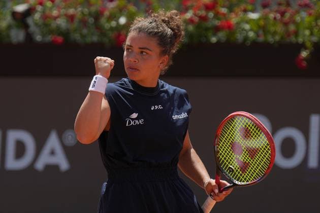 Jasmine Paolini (ITA) during the 4th round against elena Ostapenko (LAT) of the WTA, Tennis Damen Master 1000 Internazionali BNL d™Italia tournament at Foro Italico on May 12, 2025 (Alfredo Falcone LaPresse)  Copyright: xAlfredoxFalcone LaPressex