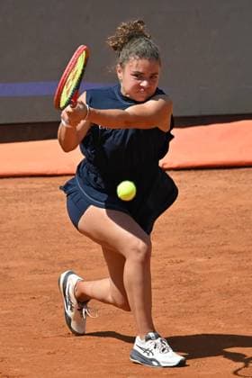 Jasmine Paolini during the Internazionali BNL d Italia 2025 at Foro Italico, Italy, May12nd, 2025 Mattia Vian during Internazionali BNL d Italia, International Tennis match in Rome, Italy, May 12 2025  Copyright: xMattiaxVian IPAxSportx xipa-agency.netx xx IPA_57578256 IPA_Agency_IPA57578256