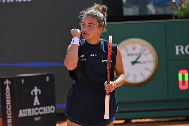 Jasmine Paolini during the Internazionali BNL d Italia 2025 at Foro Italico, Italy, May12nd, 2025 Mattia Vian during Internazionali BNL d Italia, International Tennis match in Rome, Italy, May 12 2025  Copyright: xMattiaxVian IPAxSportx xipa-agency.netx xx IPA_57578268 IPA_Agency_IPA57578268