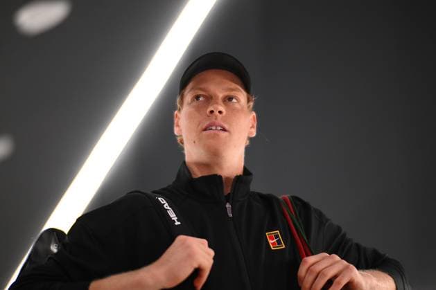 Jannik Sinner (ITA)during the 3th round against Jasper De Jong (NED) of the ATP, Tennis Herren Master 1000 Internazionali BNL d™Italia tournament at Foro Italico on May 11, 2025 (Alfredo Falcone LaPresse)  Copyright: xAlfredoxFalcone LaPressex