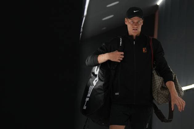 Jannik Sinner (ITA)during the 3th round against Jasper De Jong (NED) of the ATP, Tennis Herren Master 1000 Internazionali BNL d™Italia tournament at Foro Italico on May 11, 2025 (Alfredo Falcone LaPresse)  Copyright: xAlfredoxFalcone LaPressex