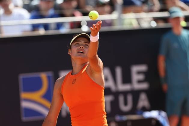 Rome, Italy 05 12 2025: Gauff Coco (USA) rank 3 vs Emma Raducanu (GBR) rank 49 competing during R16 of the Internazionali BNL d Italia 2025 WTA, Tennis Damen Masters 1000 women s circuit in Rome at the Foro Italico.  Copyright: xmarcoxiacobuccix xipa-agency.netx xmarcoxiacobuccix 0817835474st
