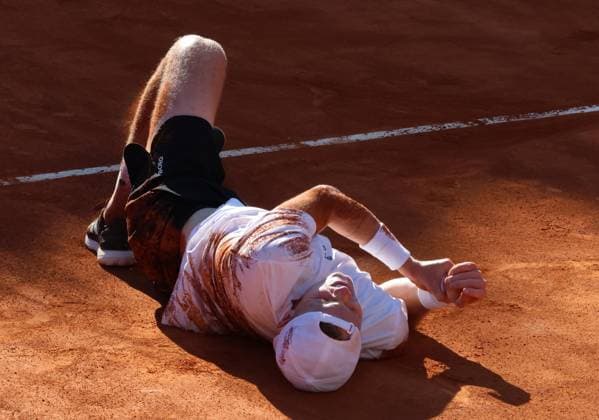Tennis Internazionali d Italia BNL, Jesper de Jong (NED), Rome, May 12, 2025. Photo Felice Calabro  Copyright: xFelicexCalabro x xipa-agency.netx xFELICExCALABRO x 0817858365st