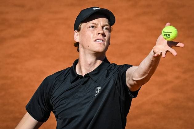 May 12, 2025, Rome, Italy, Italy: Jannik SINNER of Italy during the seventh day of Internazionali BNL D Italia 2025, Masters 1000 tennis tournament at Foro Italico on May 12, 2025 in Rome, Italy. Rome Italy - ZUMAm308 20250512_zsp_m308_017 Copyright: xMatthieuxMirvillex