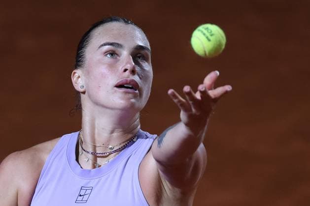 Rome, Italy, italy: Rome, Italy 05 12 2025: Sabalenka Arena BY rank 1 vs Kostyuk Marta UKR rank 27 competing during R16 of the Internazionali BNL d Italia 2025 WTA, Tennis Damen Masters 1000 women s circuit in Rome at the Foro Italico. Rome italy  - ZUMAp169 20250512_zea_p169_998 Copyright: xmarcoxiacobuccix Tennis: WTA Master 1000 Women At The Foro Italico In Rome, Sabalenka Arena (BY) Rank 1 Vs Kostyuk Marta (UKR) Rank 27  - ZUMA0817 0817904120st Copyright: xIMAGO marcoxiacobuccix