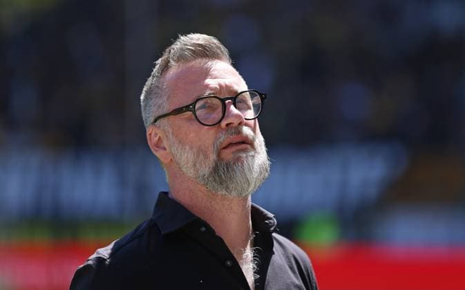 10 05 2025, Football, Men, 3 Liga, Season 2024 2025, Alemannia Aachen 1 FC Saarbrücken, Managing Director and Sports Director Sascha Eller Alemannia Aachen Aachen Tivoli Nordrhein Westfalen Germany EN Copyright: xFabianxKleerx
