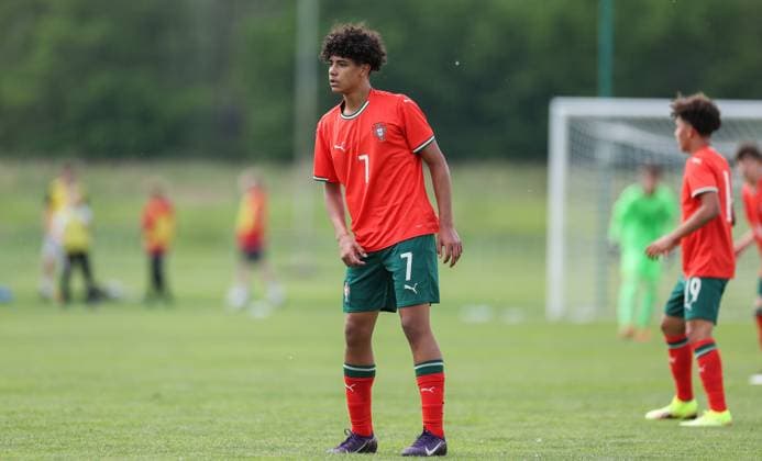 Cristiano Junior plays against Japan in the U-15 league in Croatia Cristiano Ronaldo Jr. made his debut for the Portuguese national team, Nationalteam against Japan in the U-15 League at the international football tournament Vlatko Markovic at the NK Polet Stadion on May 13, 2025 in Sveti Martin na Muri near Cakovec, Croatia.  MatijaxHabljak PIXSELL