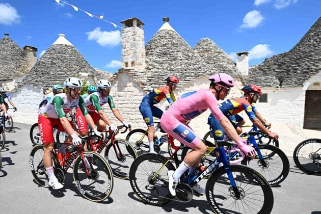 13-05-2025 Giro D italia; Tappa 04 Alberobello - Lecce; 2025, Lidl - Trek; Pedersen, Mads; Alberobello; 