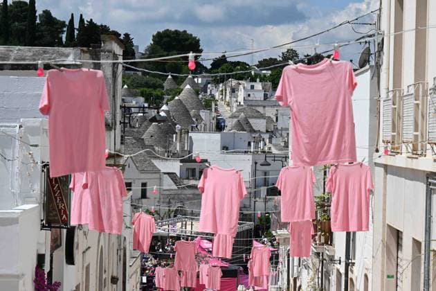 Bilder des Jahres 2025, Sport 05 Mai Sport Themen der Woche KW20 Sport Bilder des Tages 13-05-2025 Giro D italia; Tappa 04 Alberobello - Lecce; Alberobello; 