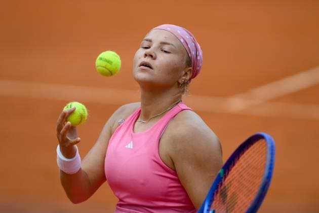 Foto IPP Cavaliere Emiliano. Roma 13 05 2025. Tennis Internazionali d Italia 2025. Nella foto: Diana Shnaider. Italy Photo Press - World Copyright italy ITALY  Copyright: xR4924_italyphotopressx