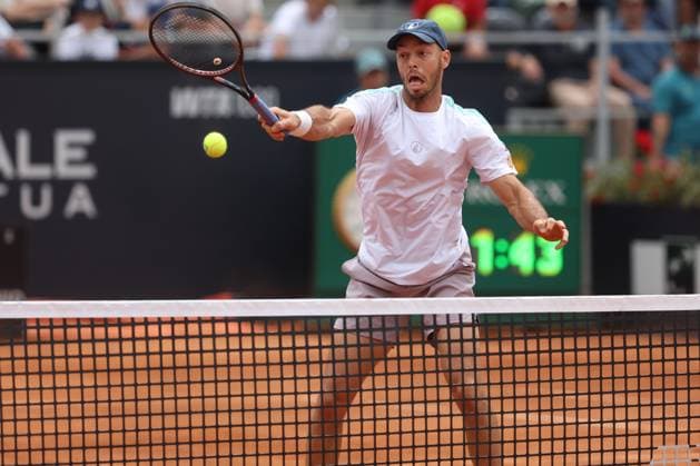 Rome, Italy, italy: Rome, Italy 05 13 2025: Round 16, men s doubles, K.Krawietz - T.Puetz (GER) win against M.Ebden J.Peers during the Internazionali BNL d Italia 2025 ATP, Tennis Herren Master Men s 1000 circuit in Rome at the Foro Italico. Tennis: ATP Master 1000 Men S Doubles At The Foro Italico In Rome, K. Krawietz - T. Puetz  - ZUMAp169 0818052642st Copyright: xmarcoxiacobuccix