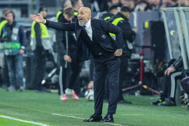 Soccer UEFA Nations League quarter-final Germany Italy on 23 03 2025 at Signal Iduna Park in Dortmund Luciano Spalletti Coach Head Coach Italy xJRx