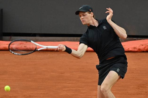 Foto IPP Roberto Ramaccia Roma 13 5 2025 Tennis Internazionali Bnl d’Italia 2025 Nella foto Jannik Sinner (ITA) Italy Photo Press - World Copyright Roma italy Italia ITALY  Copyright: xR4924_italyphotopressx