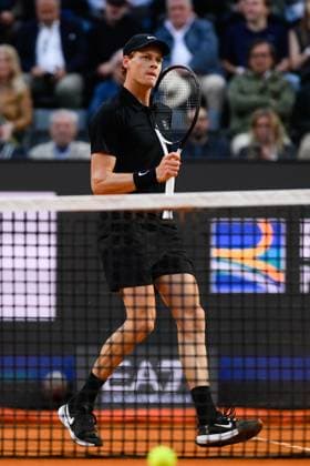 Foto IPP Cavaliere Emiliano. Roma 13 05 2025. Tennis Internazionali d Italia 2025. Nella foto: Jannik Sinner. Italy Photo Press - World Copyright italy ITALY  Copyright: xR4924_italyphotopressx