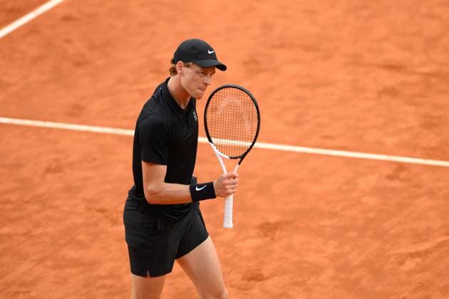 Foto IPP Cavaliere Emiliano. Roma 13 05 2025. Tennis Internazionali d Italia 2025. Nella foto: Jannik Sinner. Italy Photo Press - World Copyright italy ITALY  Copyright: xR4924_italyphotopressx