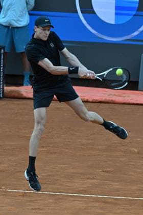 Foto IPP Roberto Ramaccia Roma 13 5 2025 Tennis Internazionali Bnl d’Italia 2025 Nella foto Jannik Sinner (ITA) Italy Photo Press - World Copyright Roma italy Italia ITALY  Copyright: xR4924_italyphotopressx