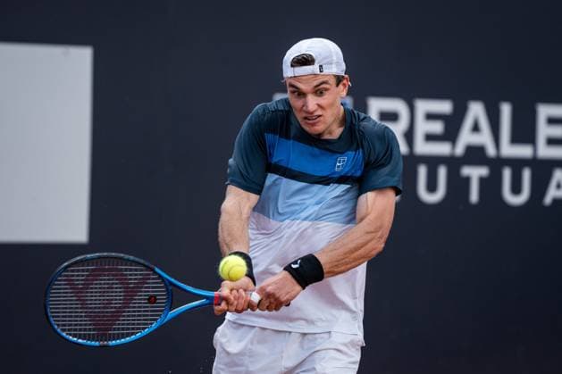 TENNIS : Open de Rome 2025 - 13 05 2025 Jack Draper, from Great Britain, agains Corentin Moutet, from France, during their round of 16 in Roma.  Copyright: xTRISTANxLAPIERREx