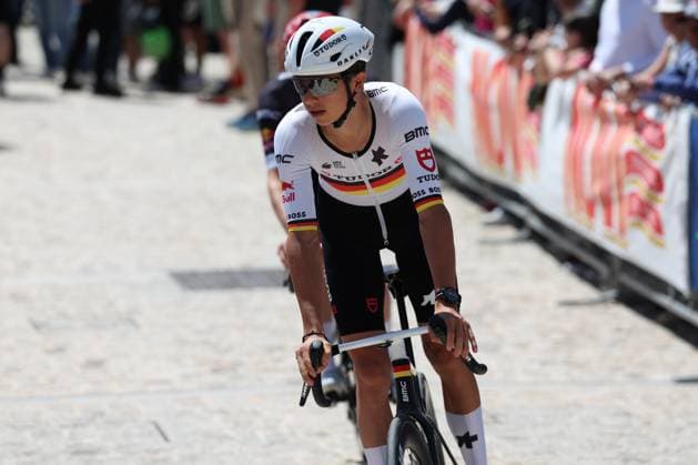 Marco Brenner (GER, 192 - Tudor Pro Cycling Team) during Stage 4 - Alberobello-Lecce, Giro d Italia race in Lecce, Italy, May 13 2025  Copyright: xNicolaxMastronardi IPAxSportx xipa-agency.netx xx IPA_57631892 IPA_Agency_IPA57631892