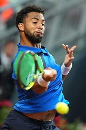 Arthur Fils of France during the match against Alexander Zverev of Germany at the Internazionali BNL d Italia 2025 tennis tournament at Foro Italico in Rome, Italy on may 13, 2025. AntoniettaxBaldassarre