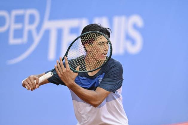 TENNIS - Internazionali di Tennis - Piemonte Open Intesa Sanpaolo Italy, Turin 13th May 2025 ATP, Tennis Herren Challenger 175 Piemonte Open Intesa Sanpaolo, Sporting Press Club (Turin) Juan Manuel Cerundolo (Arg) Vs Federico Cina (Ita) 7-6 6-4 Turin Italy  Copyright: xIPAxSport ABACAx