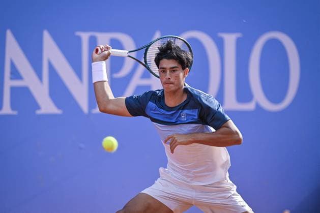 TENNIS - Internazionali di Tennis - Piemonte Open Intesa Sanpaolo Italy, Turin 13th May 2025 ATP, Tennis Herren Challenger 175 Piemonte Open Intesa Sanpaolo, Sporting Press Club (Turin) Juan Manuel Cerundolo (Arg) Vs Federico Cina (Ita) 7-6 6-4 Turin Italy  Copyright: xIPAxSport ABACAx