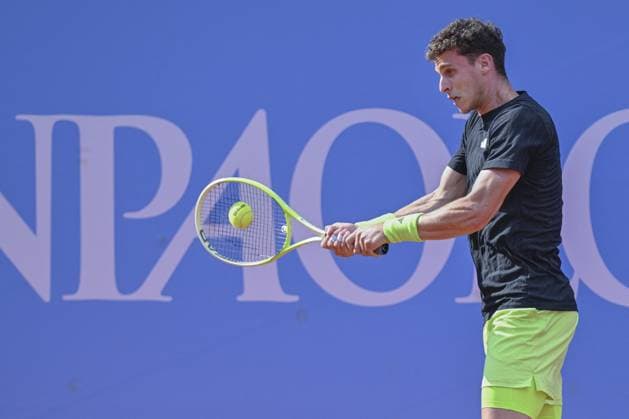 TENNIS - Internazionali di Tennis - Piemonte Open Intesa Sanpaolo Italy, Turin 13th May 2025 ATP, Tennis Herren Challenger 175 Piemonte Open Intesa Sanpaolo, Sporting Press Club (Turin) Juan Manuel Cerundolo (Arg) Vs Federico Cina (Ita) 7-6 6-4 Turin Italy  Copyright: xIPAxSport ABACAx