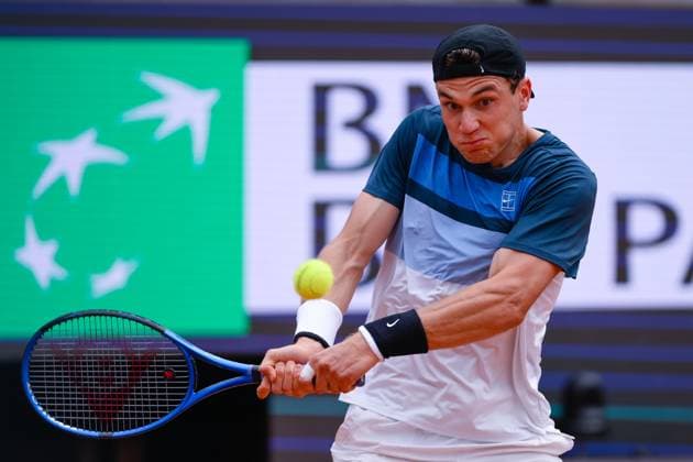 Foto IPP Cavaliere Emiliano. Roma 14 05 2025. Tennis Internazionali d Italia 2025. Nella foto: Jack Draper. Italy Photo Press - World Copyright italy ITALY  Copyright: xR4924_italyphotopressx