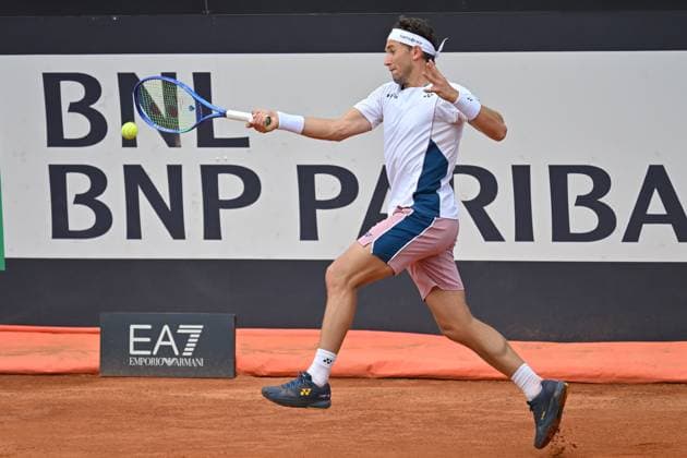 Internazionali BNL d Italia Casper Ruud during the Internazionali BNL d Italia 2025 at Foro Italico, Italy, May 14th, 2025 Imago-Images Emmefoto Copyright: xImago-Images Emmefotox