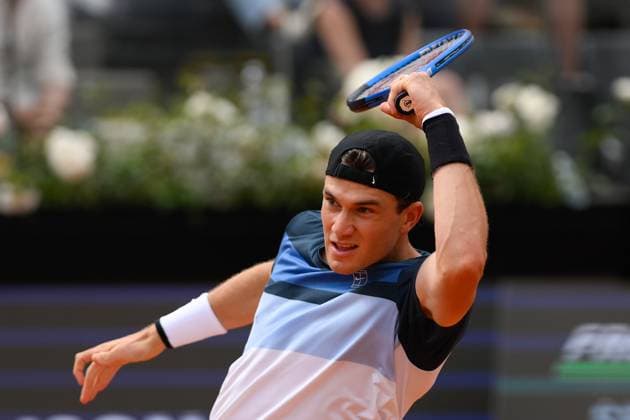 Foto IPP Cavaliere Emiliano. Roma 14 05 2025. Tennis Internazionali d Italia 2025. Nella foto: Jack Draper. Italy Photo Press - World Copyright italy ITALY  Copyright: xR4924_italyphotopressx