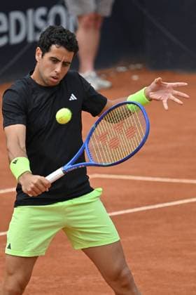 Jaume Munar during the Internazionali BNL d Italia 2025 at Foro Italico, Italy, May14th, 2025 Mattia Vian during Internazionali BNL d Italia, International Tennis match in Rome, Italy, May 14 2025  Copyright: xMattiaxVian IPAxSportx xipa-agency.netx xx IPA_57672305 IPA_Agency_IPA57672305