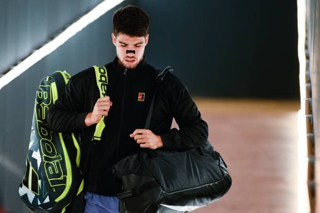 Foto IPP Cavaliere Emiliano. Roma 14 05 2025. Tennis Internazionali d Italia 2025. Nella foto: Carlos Alcaraz. Italy Photo Press - World Copyright italy ITALY  Copyright: xR4924_italyphotopressx