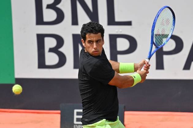 Jaume Munar during the Internazionali BNL d Italia 2025 at Foro Italico, Italy, May14th, 2025 Mattia Vian during Internazionali BNL d Italia, International Tennis match in Rome, Italy, May 14 2025  Copyright: xMattiaxVian IPAxSportx xipa-agency.netx xx IPA_57672345 IPA_Agency_IPA57672345