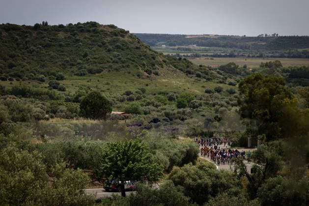 Stage 02 Ginosa - Matera - May 14, 2025. - cycling .Giro-E In the pic: Start  Copyright: xAlessandroxGarofalo LaPressex