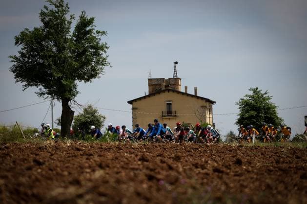 Stage 02 Ginosa - Matera - May 14, 2025. - cycling .Giro-E In the pic: Start  Copyright: xAlessandroxGarofalo LaPressex