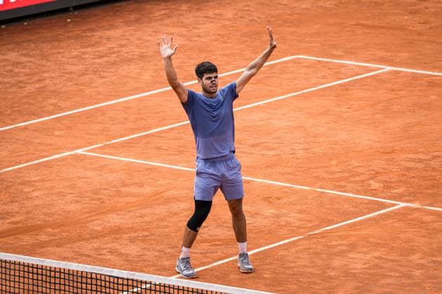 TENNIS : Open de Rome 2025 - 14 05 2025 Carlos Alcaraz vs Jack Draper - Tennis open de Rome 2025  Copyright: xTRISTANx